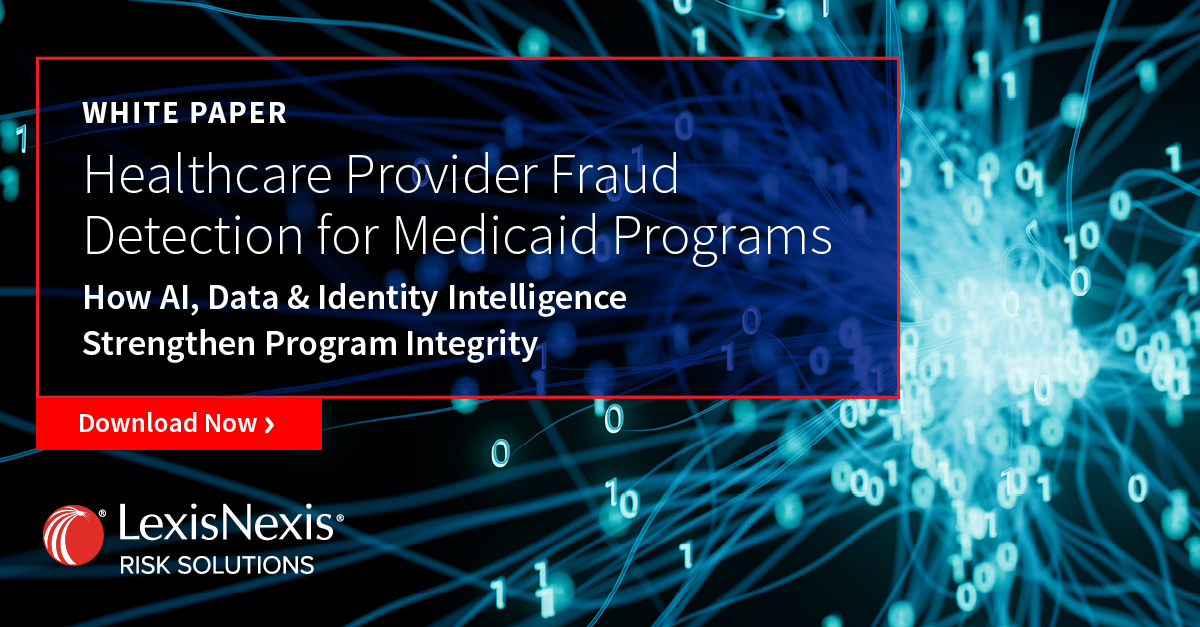 LNRiskgov's tweet photo. Provider fraud moves fast. So should detection.
See how AI and data help agencies close oversight gaps. Download the white paper: https://t.co/FTrqijfzYn

#HealthcareFraud #ProgramIntegrity #AI https://t.co/kus168RZIS