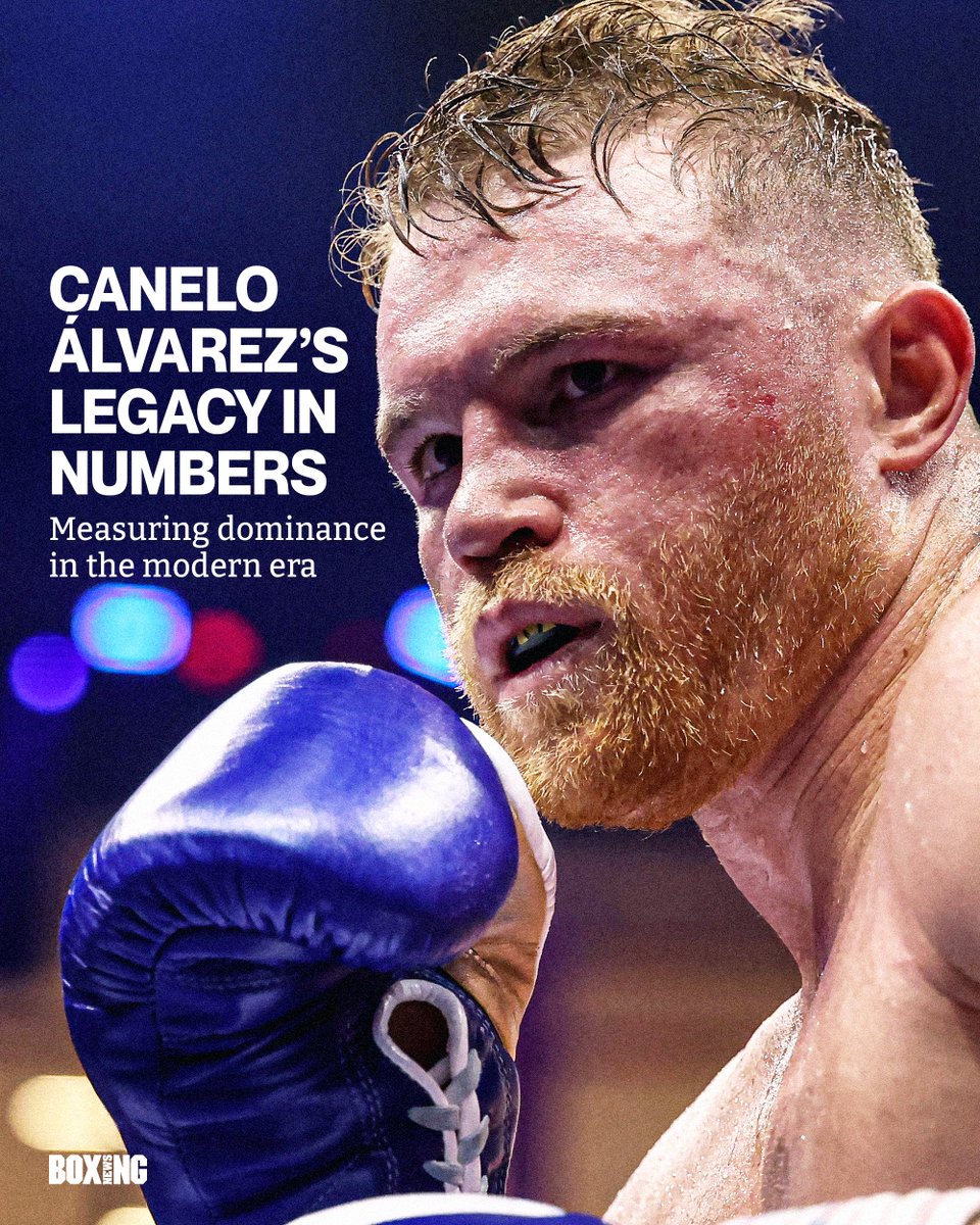 Canelo in numbers 🇲🇽

[A thread]