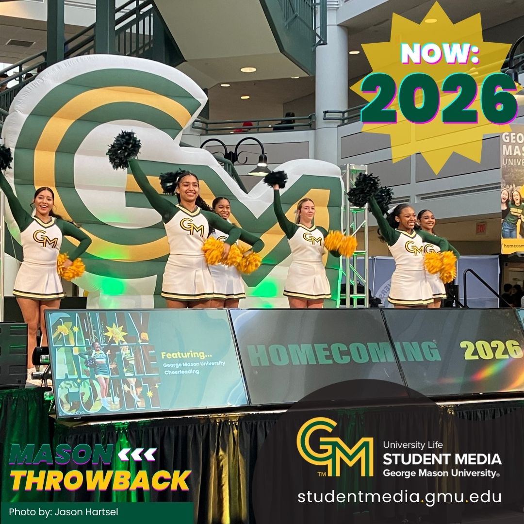 Today's #MasonThrowback spotlights Mason's Homecoming Week! 💚💛

The selection of photos showcases past Homecoming Tailgates from 1981 and 2014, and the talented Mason cheerleaders from the 2026 Rally at the Court kickoff!