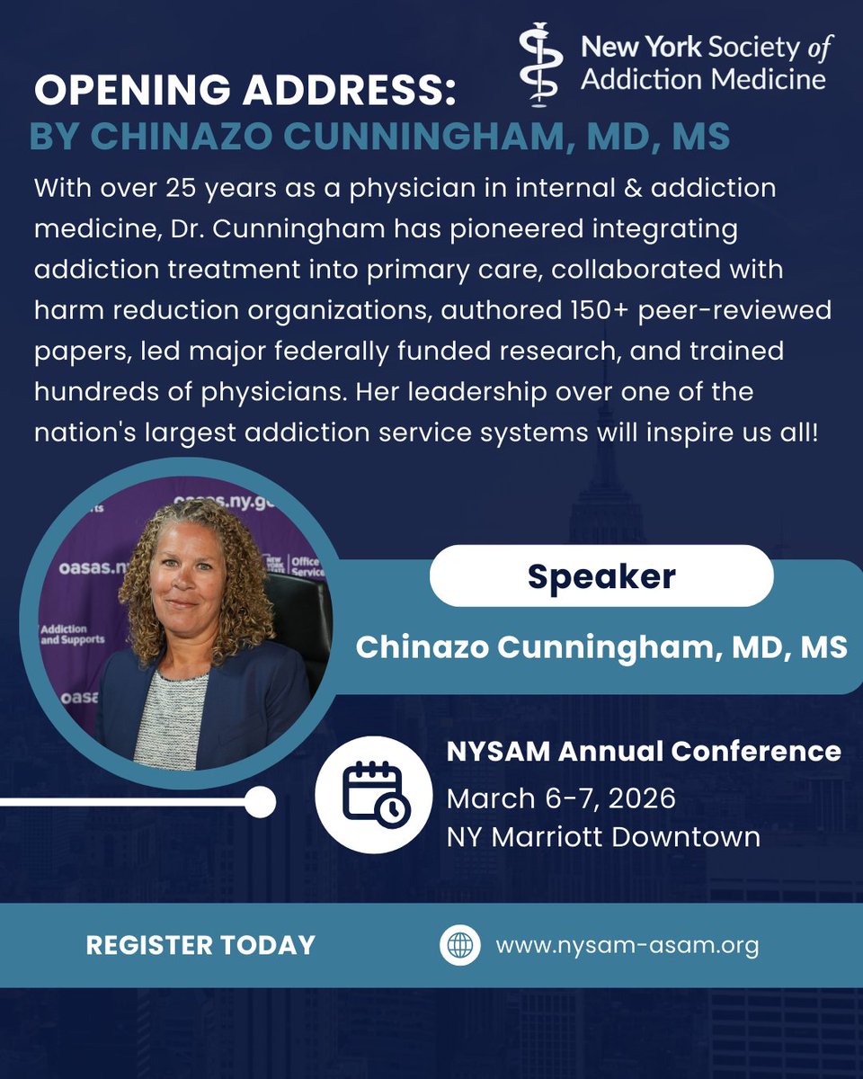 New York Society of Addiction Medicine tweet media