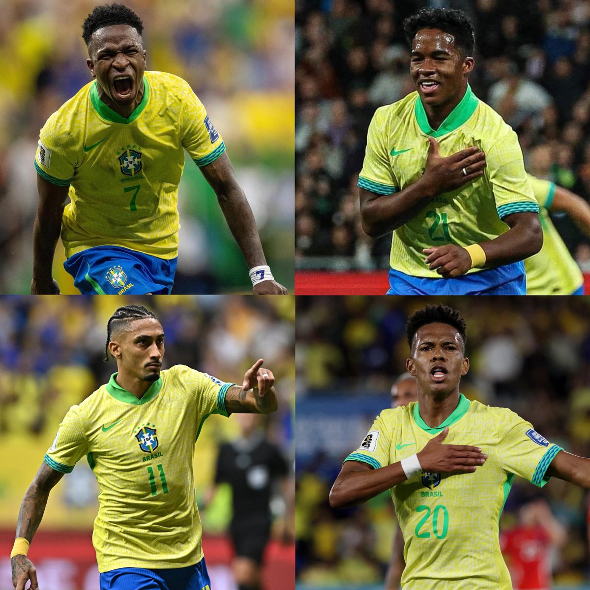 Ancelotti con esta delantera son motivos más que suficientes para que Brasil sueñe con la sexta estrella.