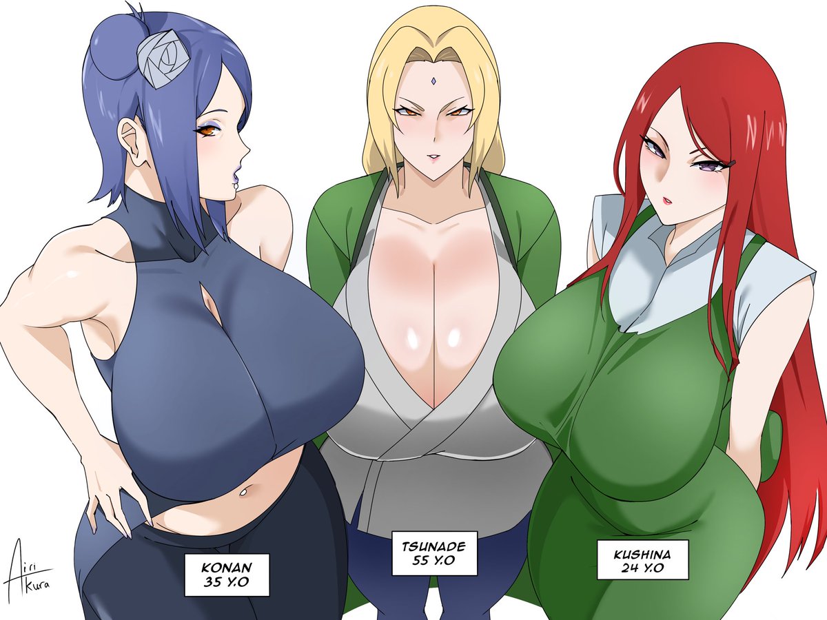 AiriAkura's tweet photo. Naruto milfs supremacy😳
#綱手 #うずまきクシナ #ナルト https://t.co/ryaNvseAyT