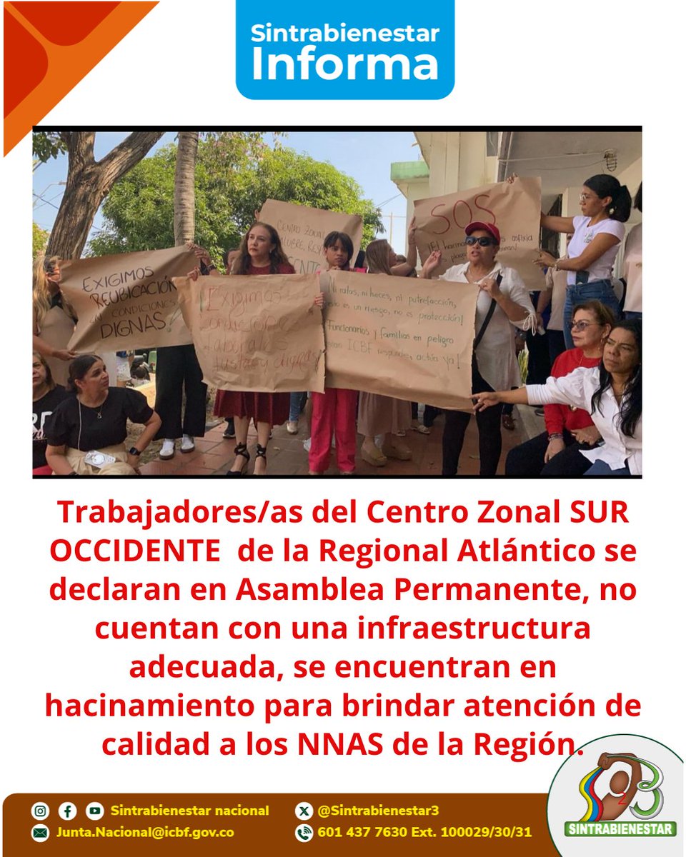 Sintrabienestar Nacional tweet media