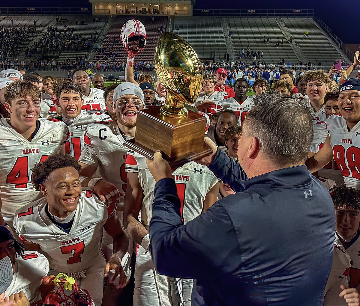 Heath Hawks Football tweet media