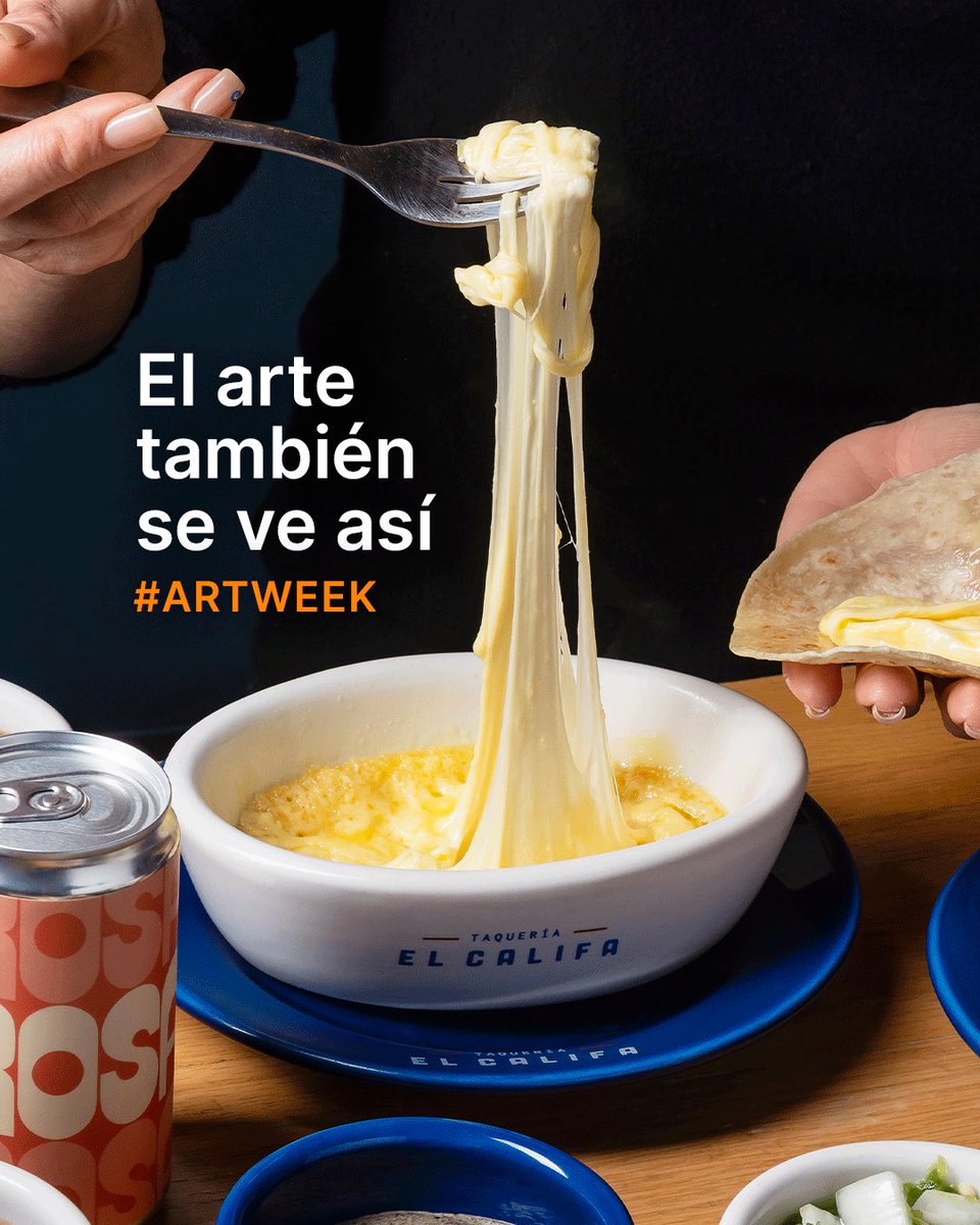 Art Week sigue.Zona MACO también. Y después de galerías y caminatas largas, siempre hay un El Califa cerca para terminar bien el día.

#ArtWeekCDMX #ZonaMACO #ElCalifa #Califans #TacosCDMX