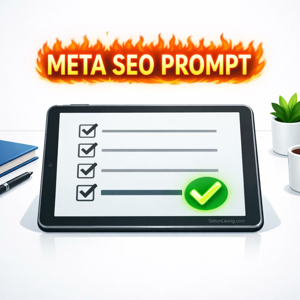 simonleung's tweet image. Bad meta descriptions kill your CTR. 📉 Use AI to craft snippets that satisfy bots and readers!

AI prompt: Act as an SEO expert. Write 5 meta descriptions for '[Title]' under 155 chars with a clear call to action.

Rank higher. 💻 #SEO #ChatGPT #DigitalMarketingTips