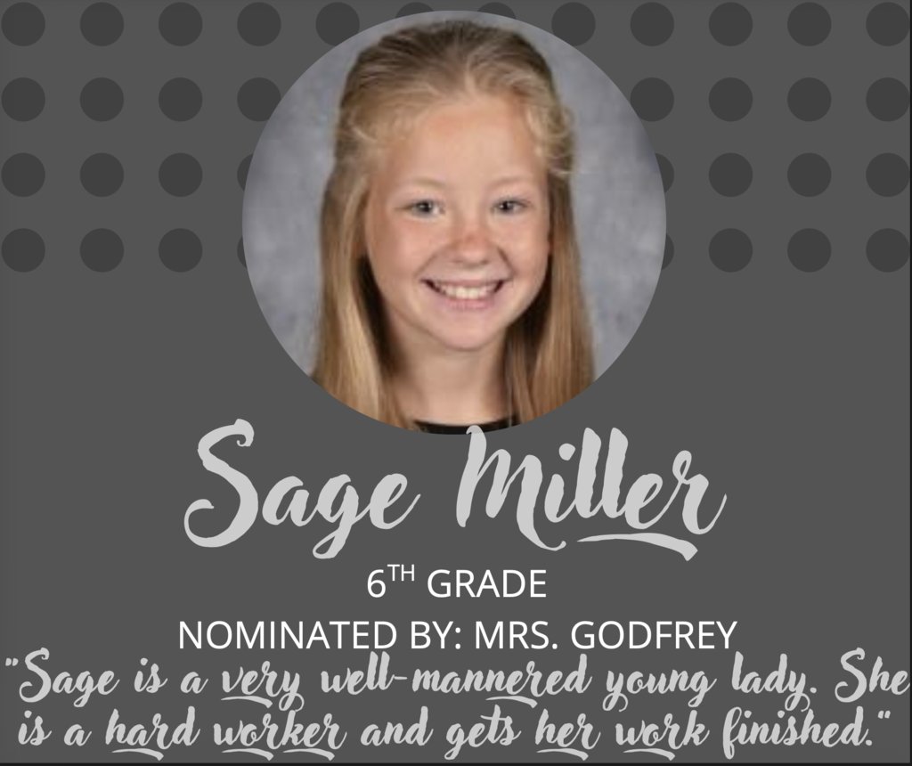 smscubs's tweet photo. Congratulations to the January Students of the Month and staff member of the month: Mrs. Godfrey! https://t.co/xZ5UzKLRfo
