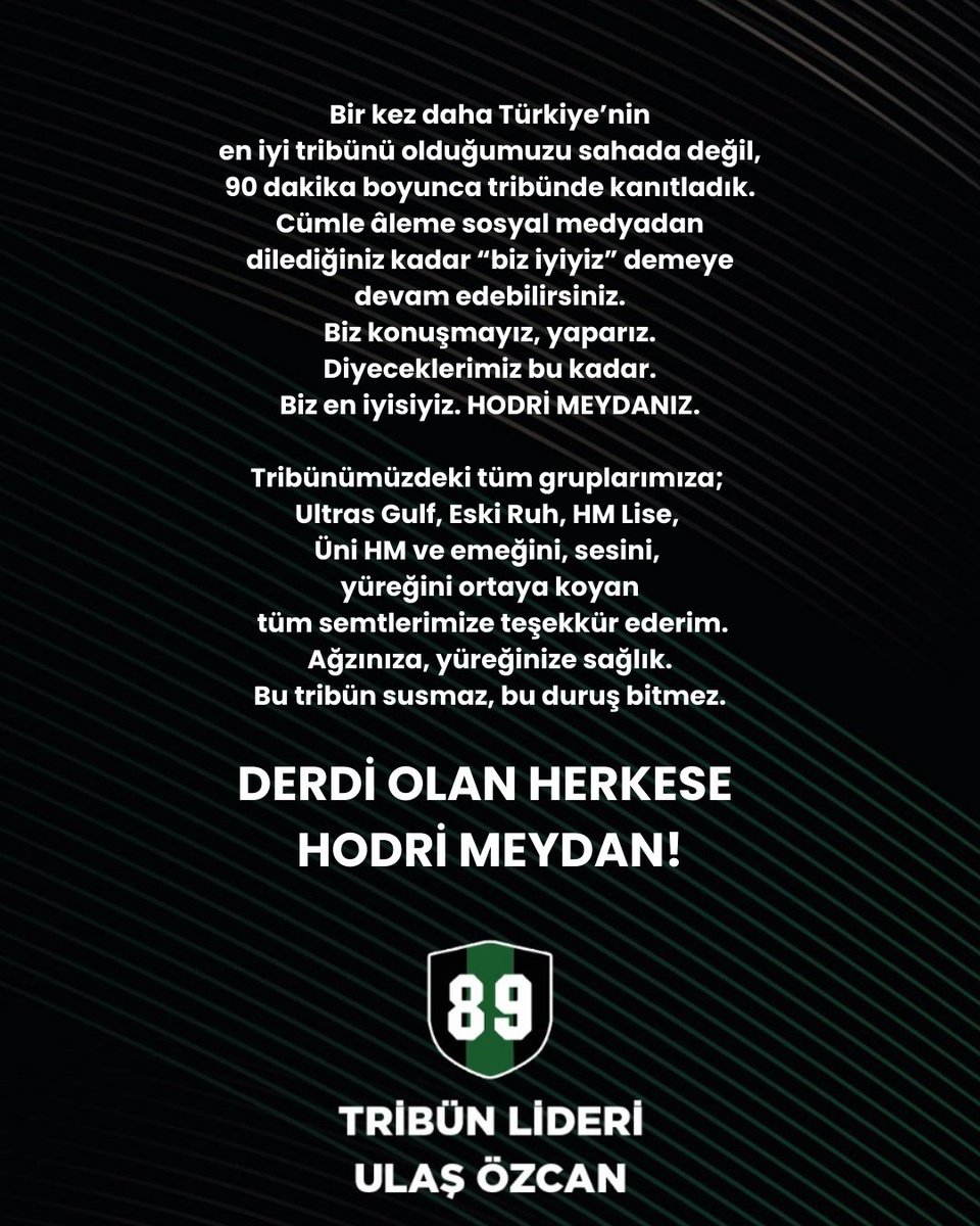 ulasozcan1989's tweet photo. HODRİ MEYDAN! https://t.co/hNpuzjueZ2