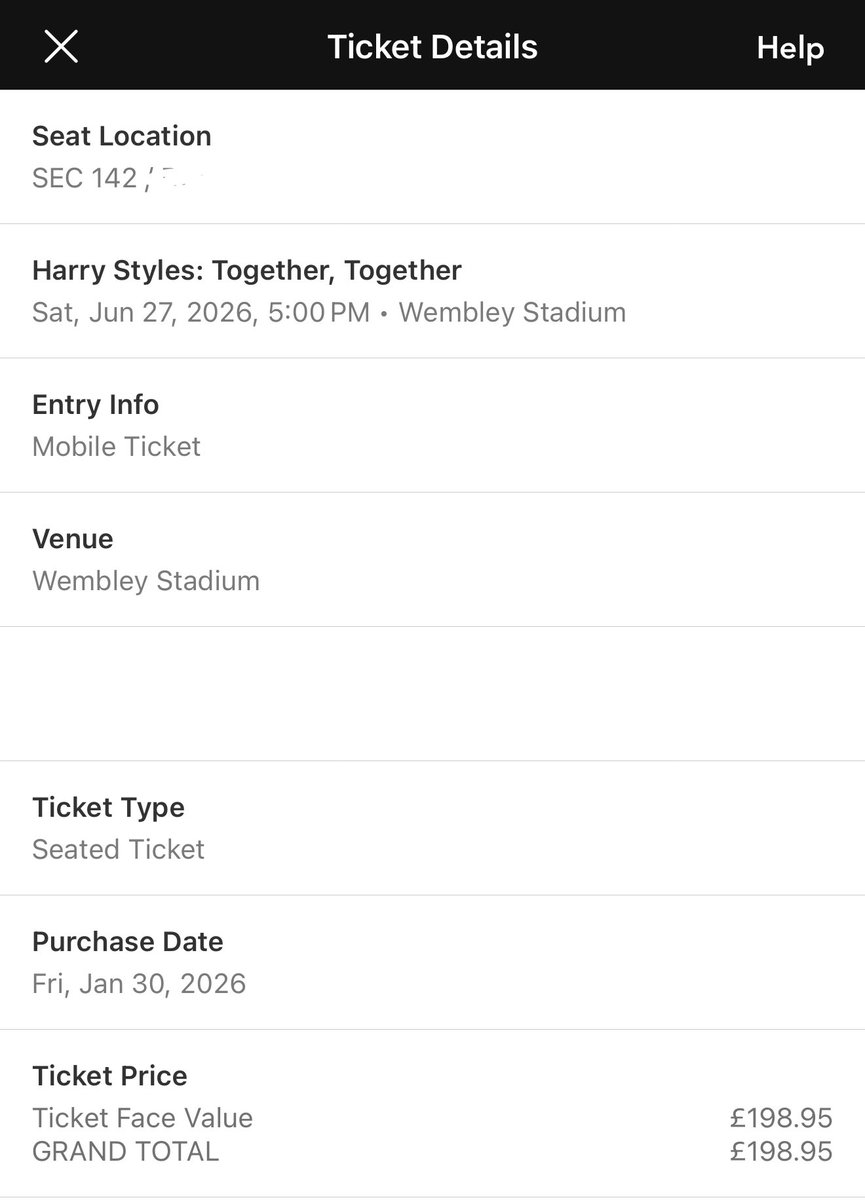 alphabetshoop's tweet photo. Idk if i even made this acct public again I can’t remember how to do this 🤣🤣🤣 

 but ofc I have to sell 2 Wembley Tickets for June 27th 😭 they’re $270 or like £199
Idk what other info but here ya goooooo
#TogetherTogether #harrystyles #Wembley https://t.co/qKOaQXSQYR