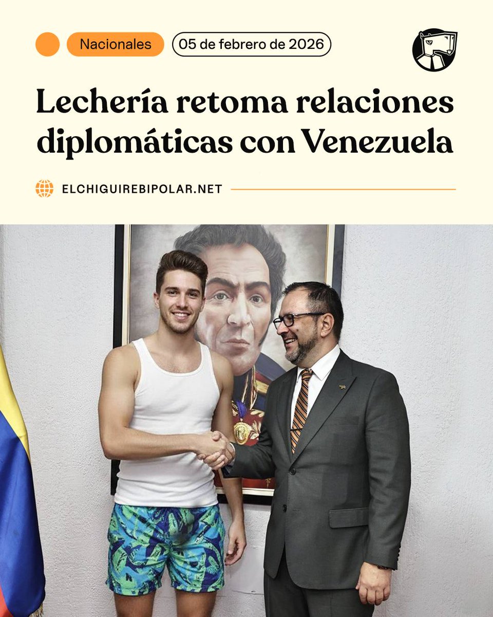 Lechería retoma relaciones diplomáticas con Venezuela ow.ly/4L5G50Y9tvS