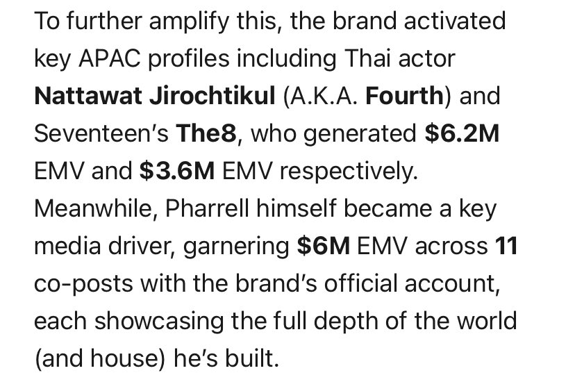 Omg !!!! We did it Fotfot mommies 😭😭.
We make it to top 3 EMV this time !!!!
Good job everyone 👏👏👏.
✨✨✨✨✨✨✨✨✨✨✨✨✨

<a href="/tawattannn/">FOURTH</a> 
#LVMENFW26xFOURTH #LVMenFW26 
#LouisVuitton #Fourthnattawat