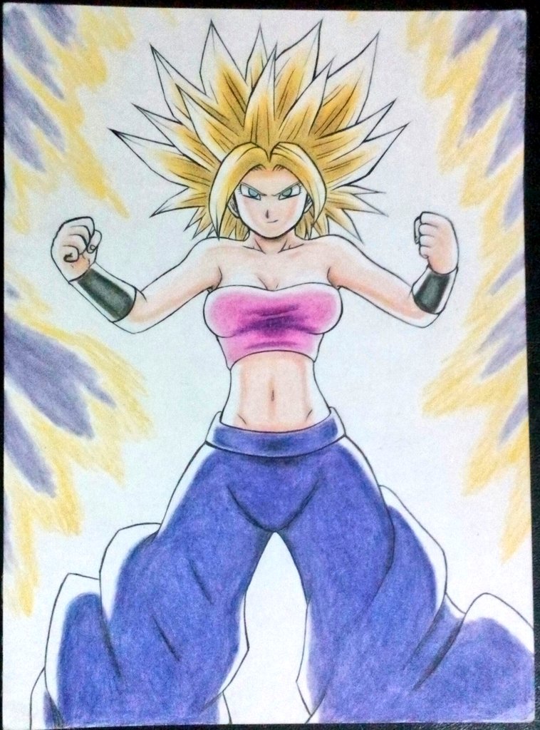 Caulifla Super Saiyan - Dragon Ball Super 

This is an old fanart from 2018 and improved on 2019.

#Caulifla #DragonBallSuper #DragonBallSuperTheGalacticPatrol #DragonBallSuperBeerus #DragonBallLegends
