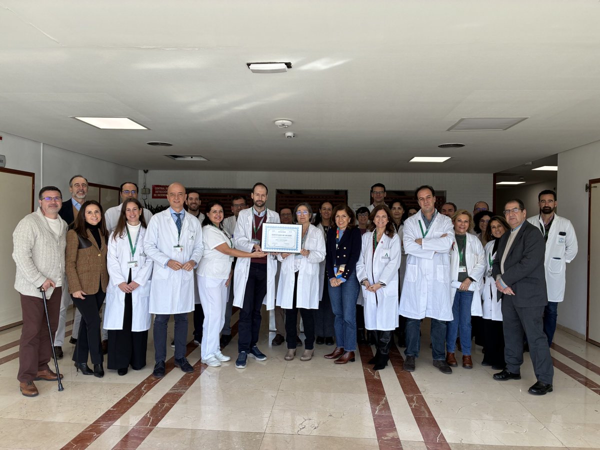 CalidadAsistenc's tweet photo. 🏅🏥El Hospital Reina Sofía certifica su modelo de atención a pacientes con #EsclerosisMúltiple con la norma #ESCALEM de @CalidadAsistenc
https://t.co/dQnOCSfTou #ESCALEM
@NovartisSpain https://t.co/ebPBivxJBB