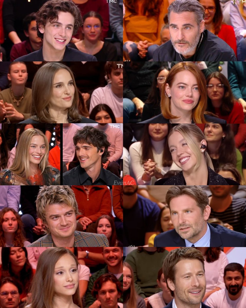 they call it the french show with the good lighting.