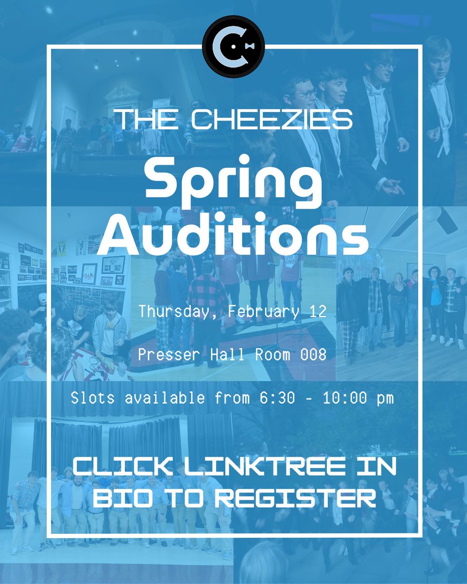 Want to join Miami’s premier a cappella group? Well, you’re in luck! We’ll be hosting auditions next Thursday for those who think they can hang. The link to register can be found on the Linktree in our bio. If you have any questions, feel free to message us directly.