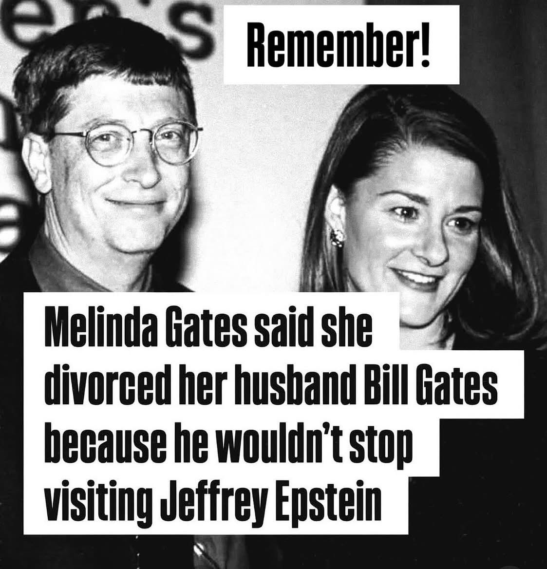 <a href="/LeadingReport/">Leading Report</a> We should question Melinda, too.

She knows EVERYTHING.