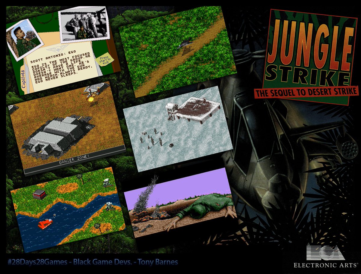 Hey Tony Barnes, word on the street is you made a game or two?  Indeed, I have. Let's pick 28 of them and post one per day, shall we? #gamedesign  #retrogames #gamedevelopment  #BlackHistoryMonth