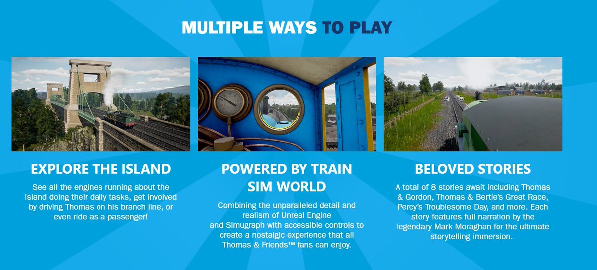 THERE IS A NEW STAND ALONE THOMAS GAME COMING FROM DOVETAIL GAMES!