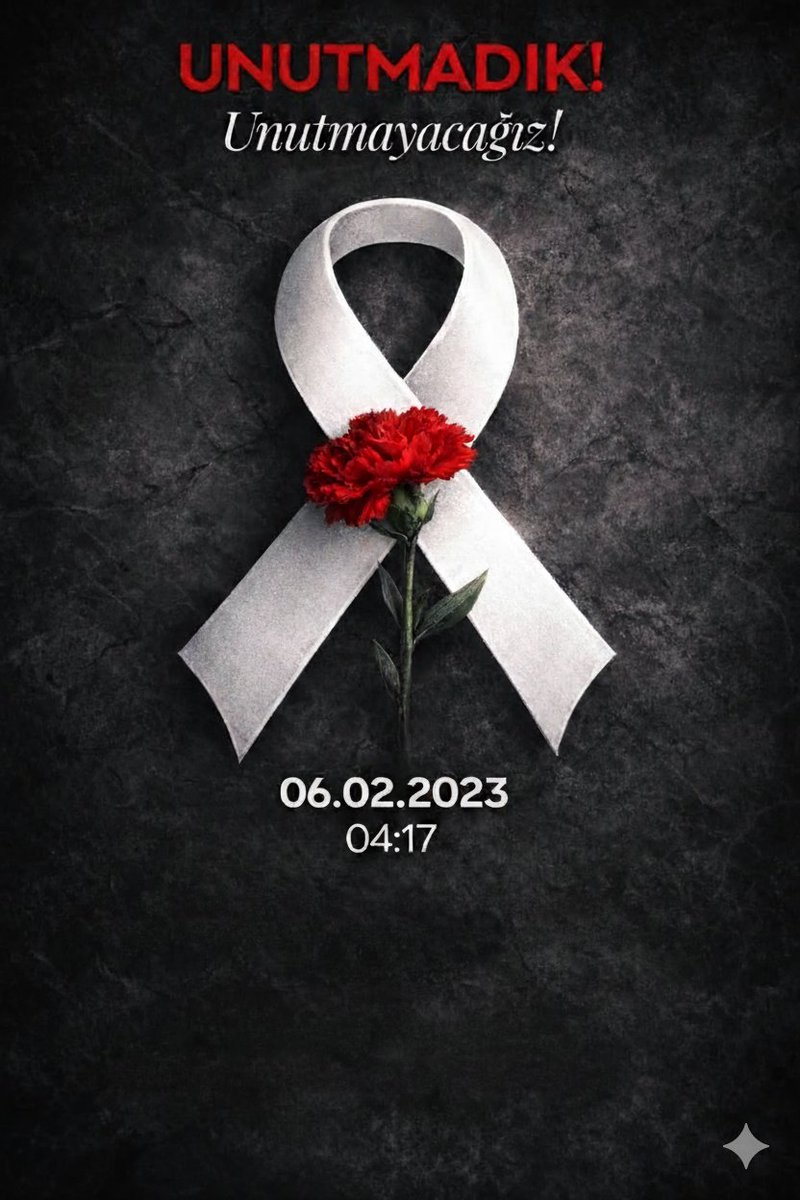 AkcalIrfan's tweet photo. 6 Şubat depremlerinde hayatını kaybeden tüm deprem şehitlerimize Allah’tan rahmet; kederli ailelerine, yakınlarına ve aziz milletimize sabır ve metanet diliyorum. Allah ülkemize ve milletimize bir daha böylesi acılar yaşatmasın. https://t.co/XE0uWzji8G