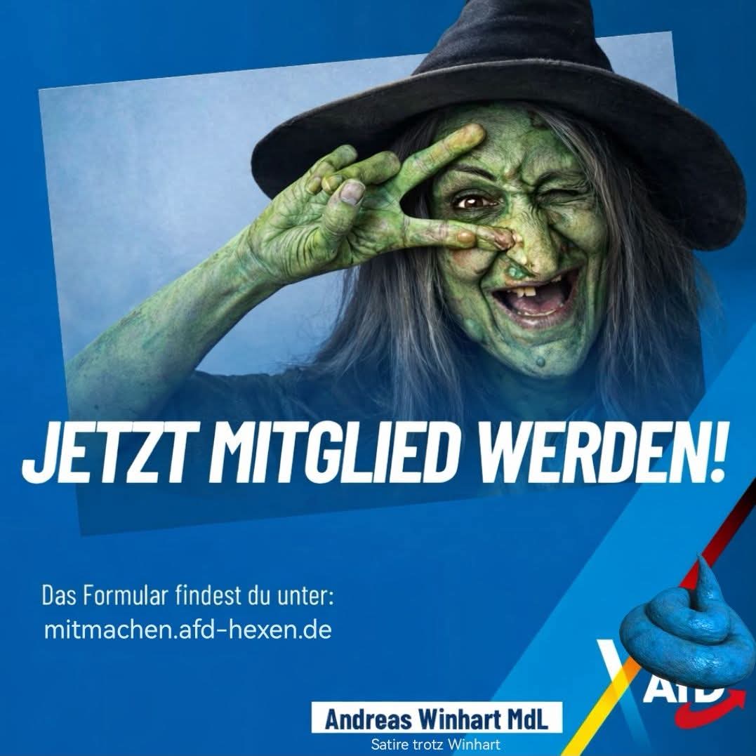 Das wahre Gesicht der #AfD. Zu irgendwas muss die #KI ja gut sein!