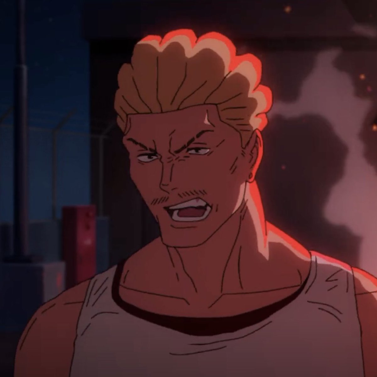 moe bleeding through the chudness