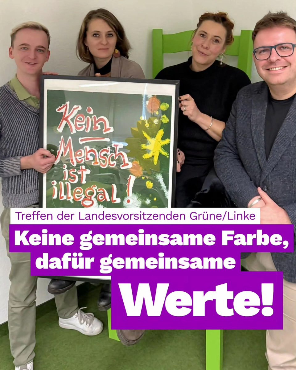 Die GrünInnen und die Regenbogen 🌈 Linke auf ihren Kongress für Menschlichkeit, was ist zum Beispiel mit Corona als diese Personen alle in die Rechte Ecke gedrängt haben.
Sie haben alle ihr Hirn weg gespritzt.
Auf zu neuen Ufern für eure Demokratie 😅
