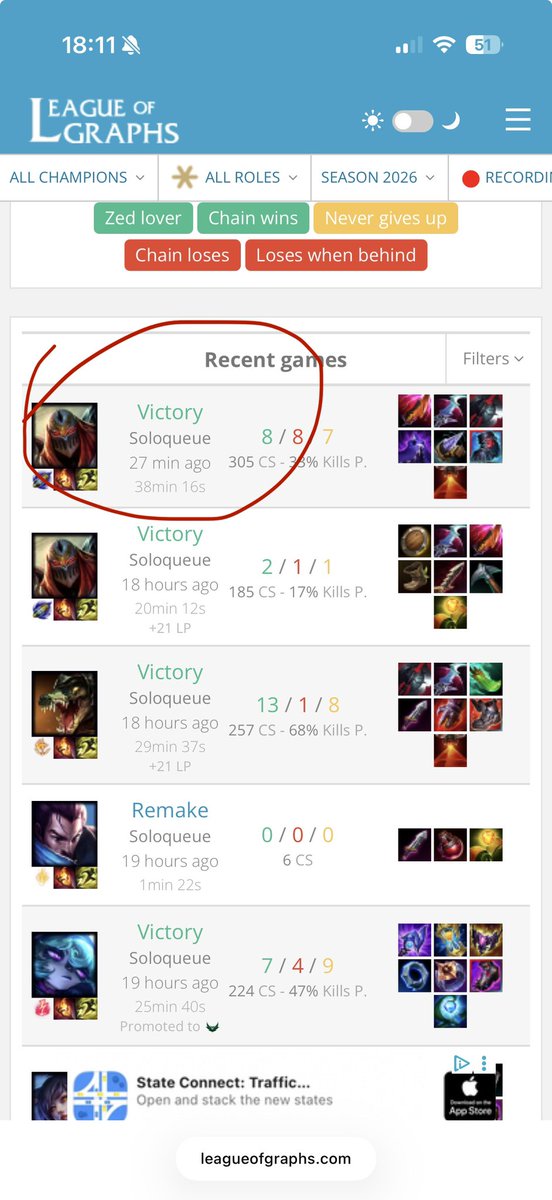 Jagger984's tweet photo. @drewlevin Is it normal to earn 0LP from a ranked win? The client was in the “skip waiting for stats” page for ages and then when I skip, I have 0LP gain?? https://t.co/urJKf9P5SD