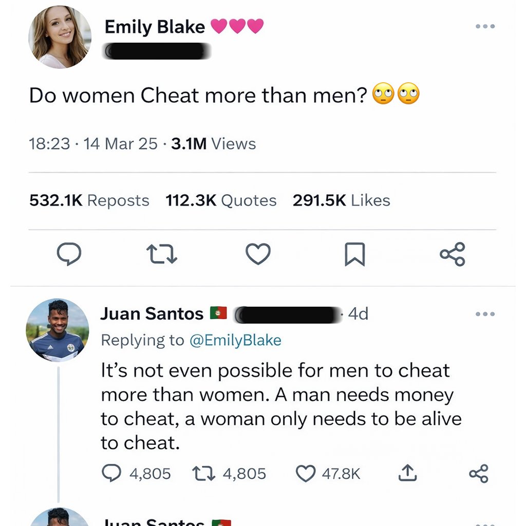 He's telling the truth.