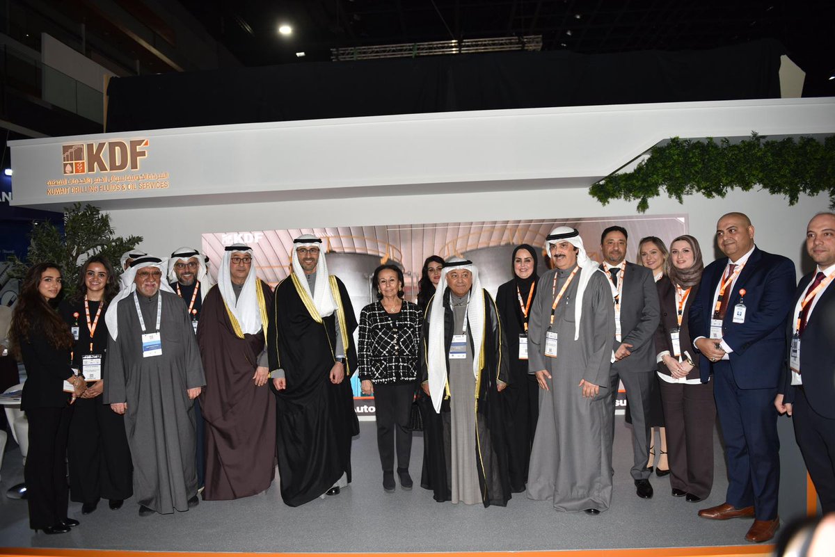 Maidan_Q8's tweet image. #الكويتية_لسوائل_الحفر #KDF شاركت  في معرض ومؤتمر الكويت للنفط والغاز #KOGS

العرادي: المشاركة فرصة لتعزيز الحضور بالساحة النفطية وعرض أحدث الحلول والخدمات التقنية لدعم عمليات الحفر والإنتاج ونسعي لتعزيز الانتاج المحلي من المواد اللازمة لعمليات الحفر