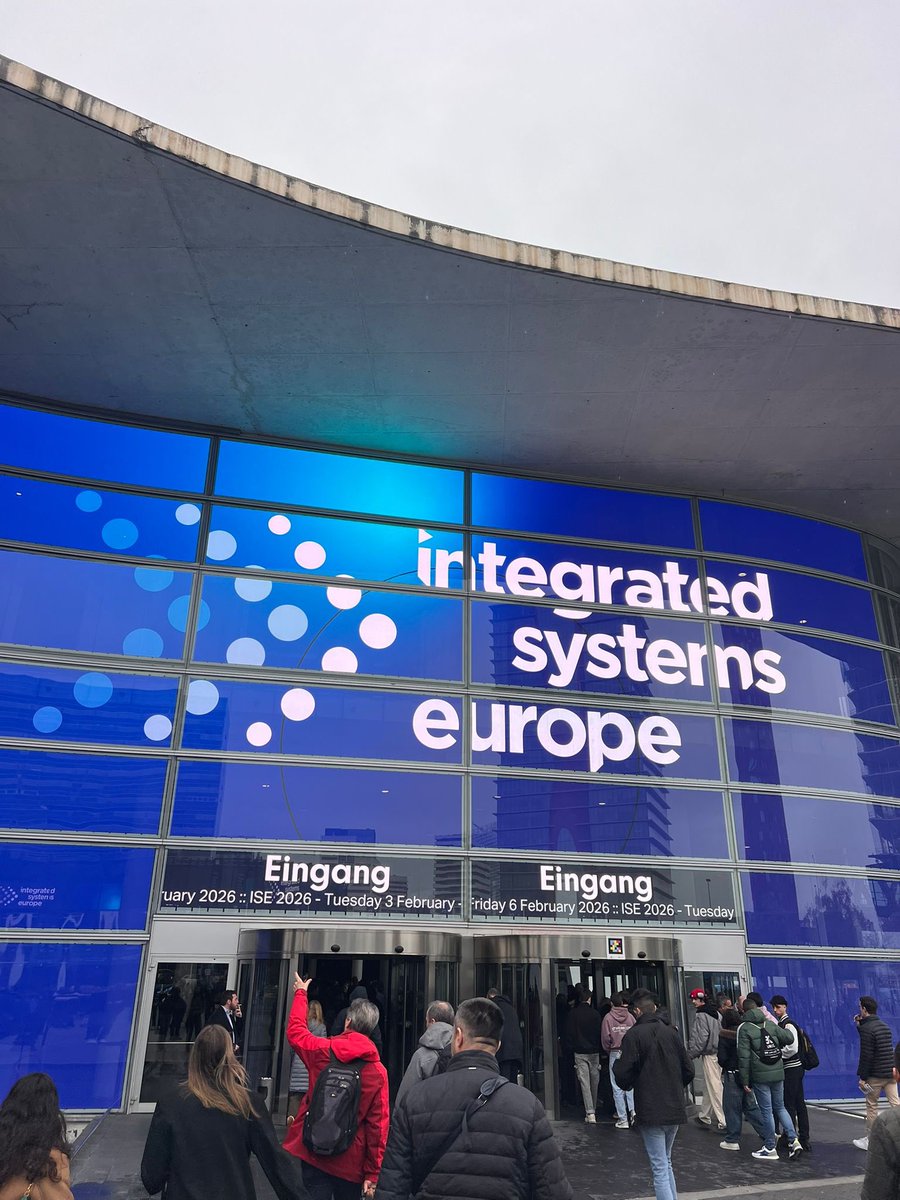 📍ISE Barcelona 2026
Aquesta setmana hem estat present a l’ISE de Barcelona, un dels esdeveniments de referència en tecnologia i innovació audiovisual.
#Roctail #ISEBarcelona #ISE2026 #Innovació #Tecnologia #Networking