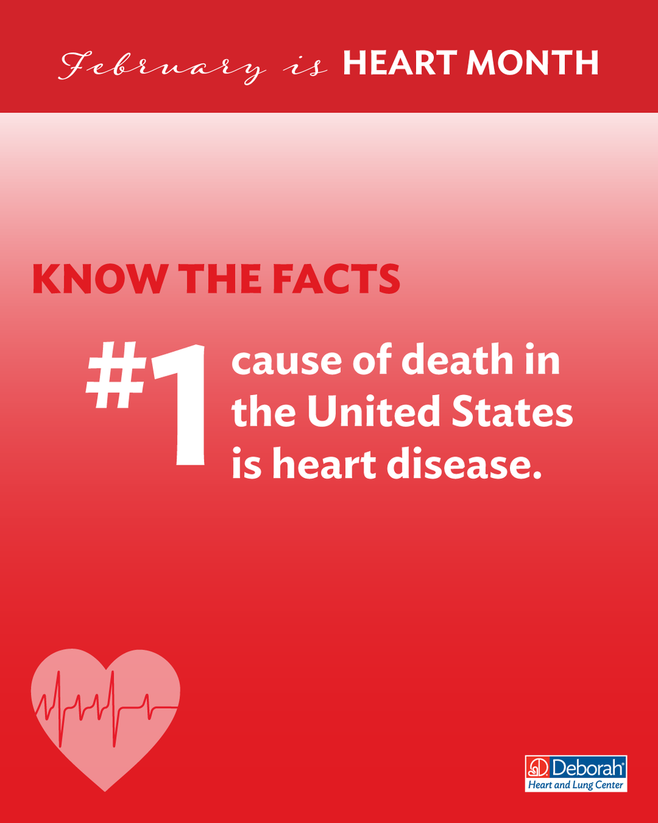 Deborah Heart and Lung Center tweet media