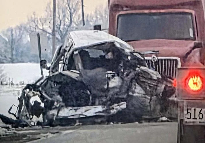 ICEgov's tweet photo. ILLEGAL ALIEN TRUCK DRIVER CHARGED WITH KILLING 4 IN INDIANA

On February 3rd, criminal illegal alien Bekzhan Beishekeev of Kyrgyzstan allegedly swerved and drove his eighteen-wheeler head-on into a van killing four innocent Americans: 50-year-old Henry Eicher, 25-year-old Menno Eicher, 19-year-old Paul Eicher and 23-year-old Simon Girod.

Beishekeev entered the U.S. using the Biden admin's disastrous CBP One App and was issued his CDL by Pennsylvania Governor Josh Shapiro's Department of Transportation.

ICE's 287(g) partners at the Indiana State Police arrested Beishekeev, and he'll remain in ICE Fort Wayne's custody pending immigration proceedings.

This tragedy and loss of American lives could have been prevented had PA not issued a CDL to an illegal alien.