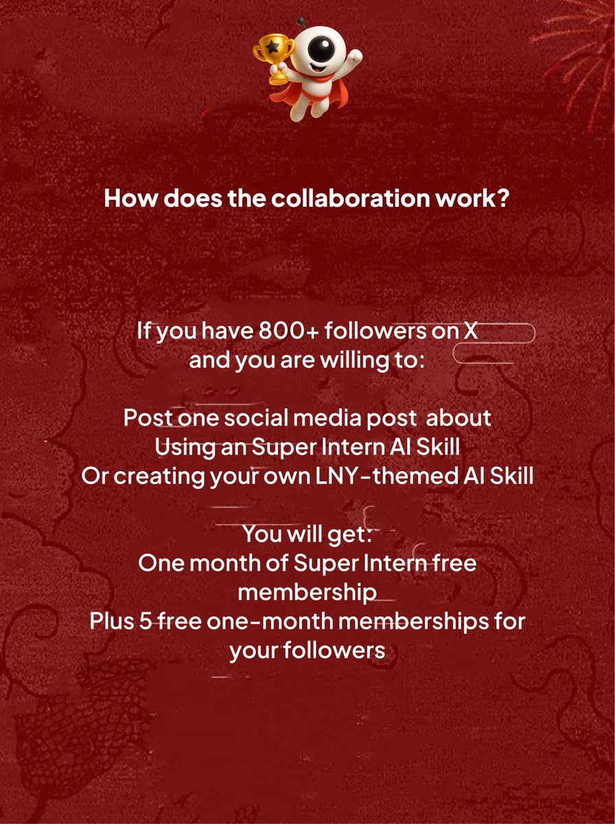 Super Intern tweet media