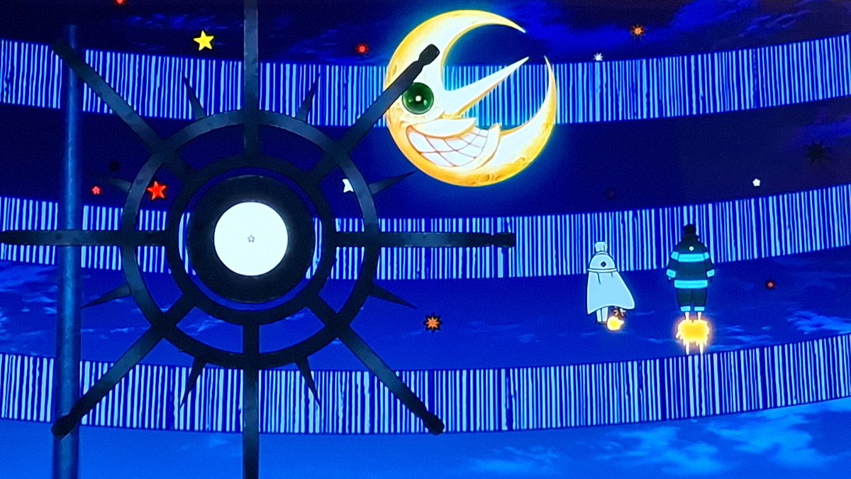 Das sieht aus wie Icognito von Pokemon, der Mond von Soul Eater und Fire Force zusammen 😂