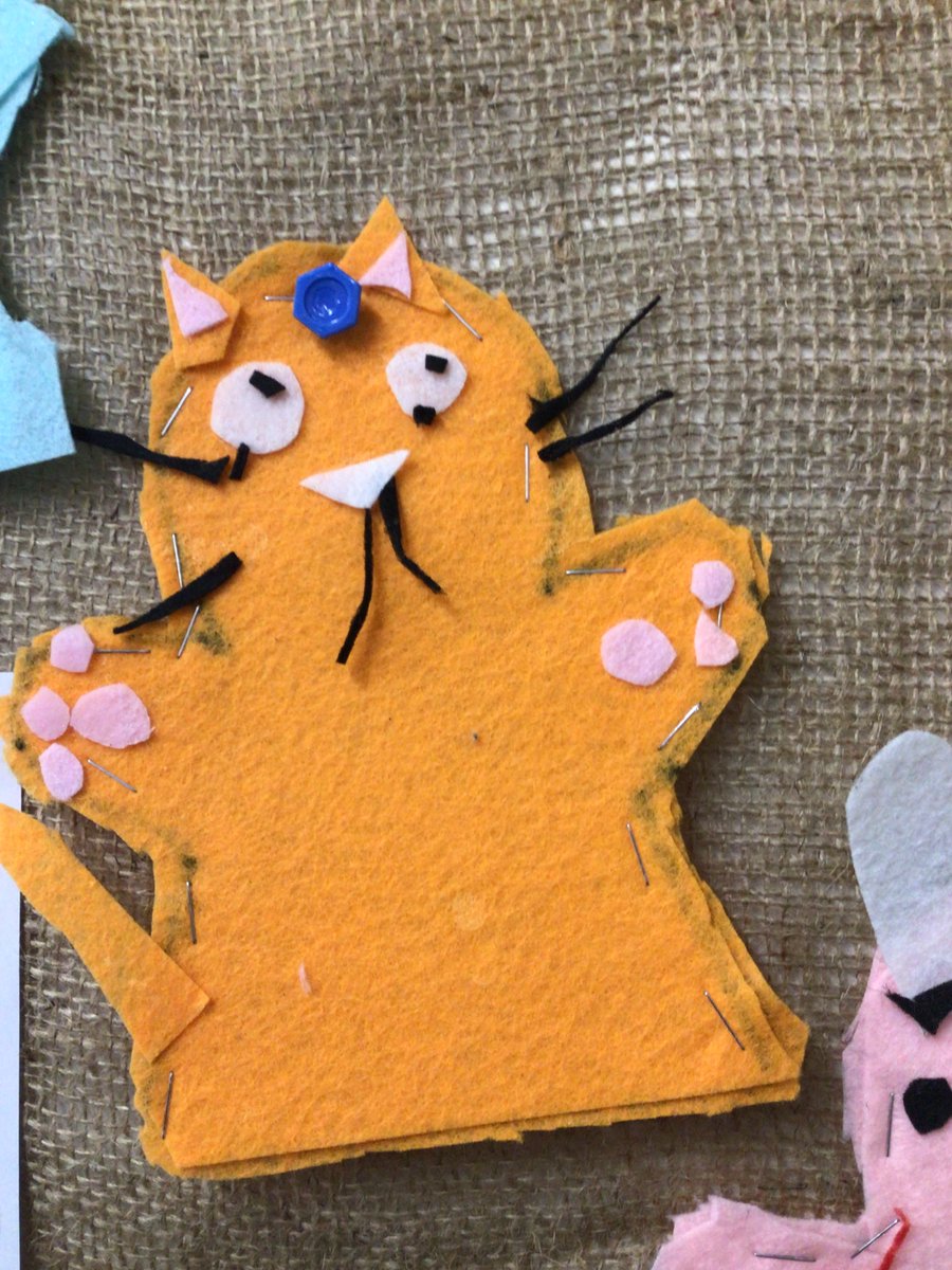 BraeburnPrimary's tweet photo. Team Starfish have created incredible felt puppets in DT. The attention to detail is wonderful to see. @eboractrust #BraeburnDT #BraeburnKS1 https://t.co/5nEEObWip7