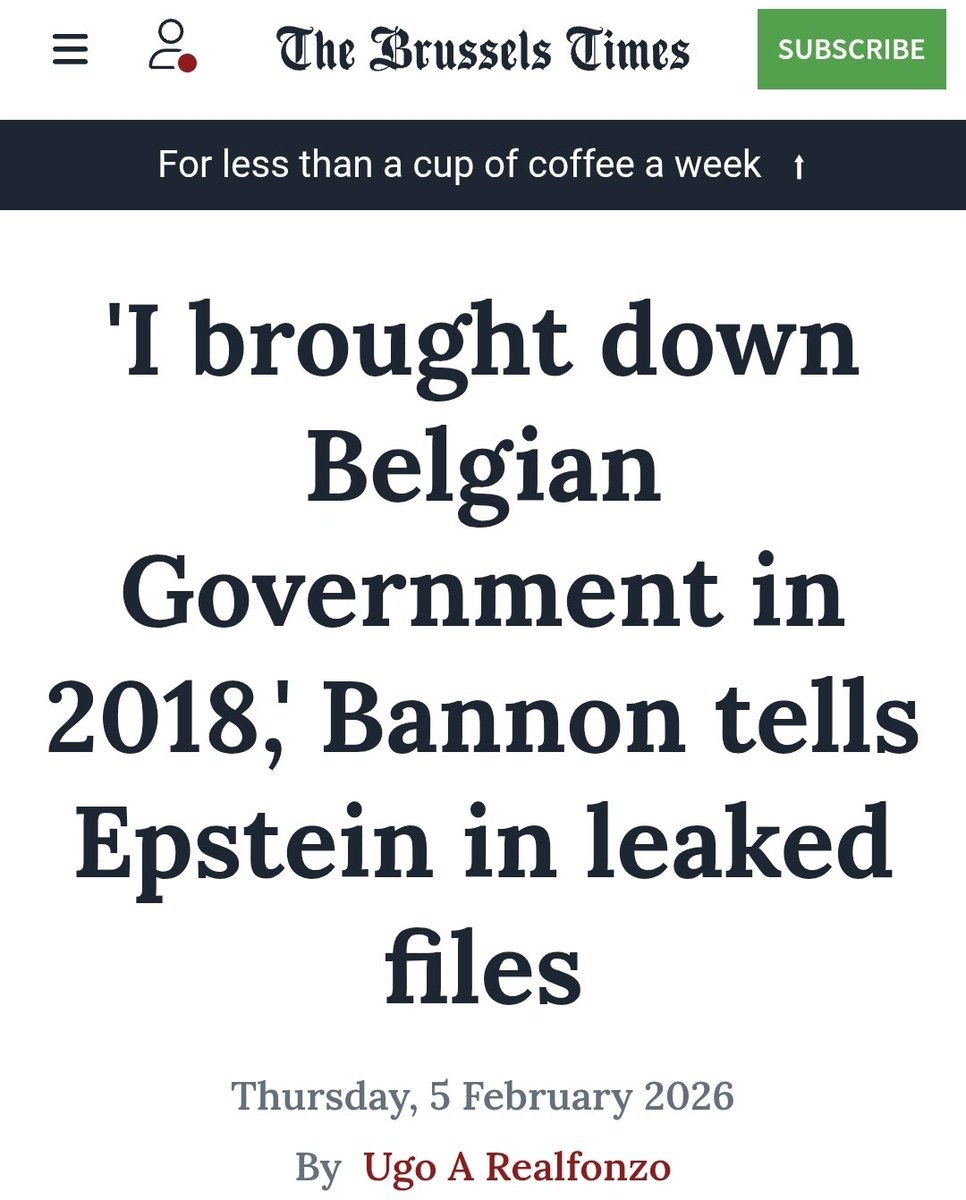 Steve Bannon has actively undermined European democracy for over 10 years. He was involved in Cambridge Analytica and Brexit, a close associate of Epstein, and has promoted the illiberal movement in several European countries.

Time to sanction this convicted con man.
