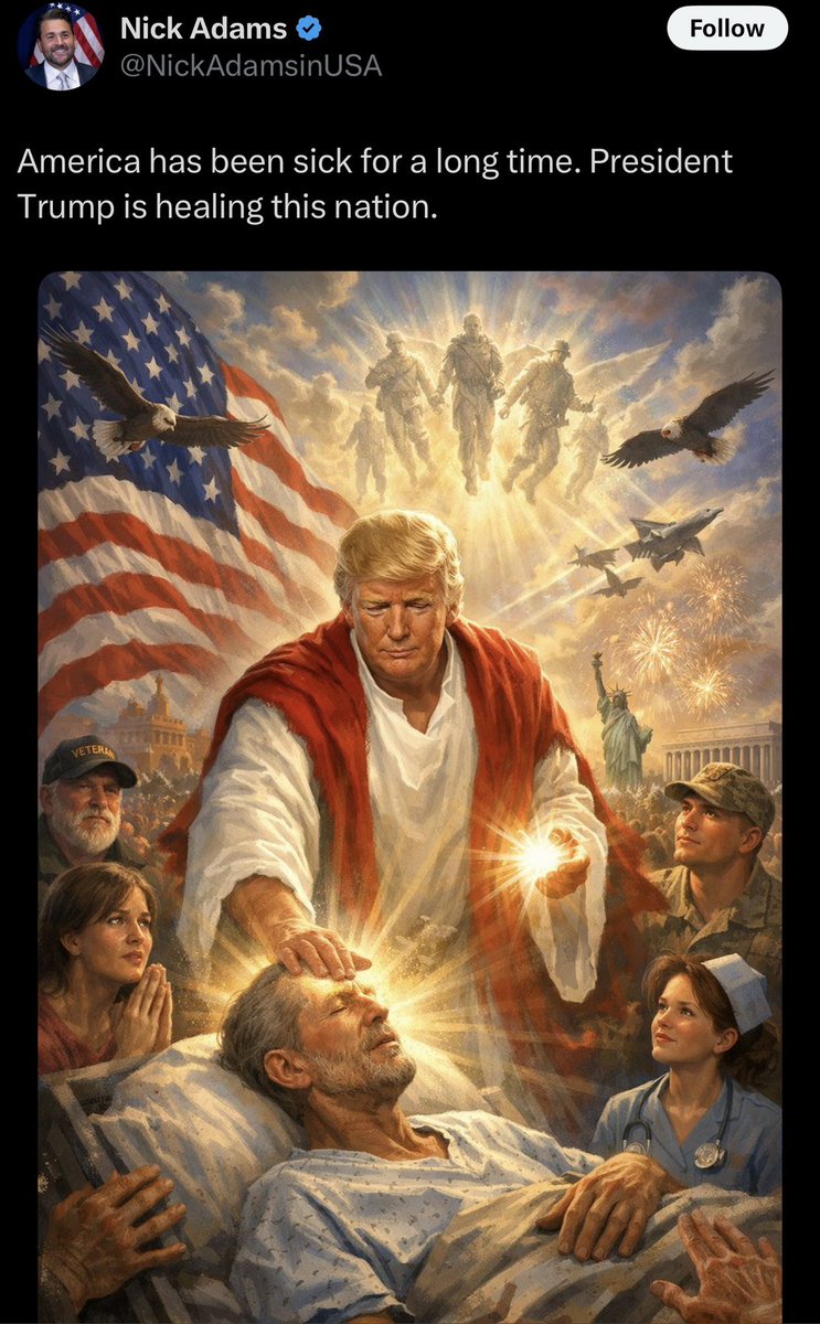 🇺🇸 Et pendant ce temps, chez les influenceurs pro-Trump… 

(Non, non, ce n’est pas une secte)