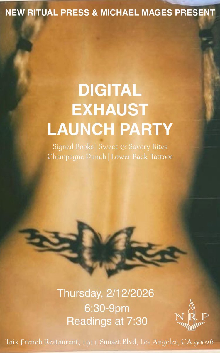 New Ritual Press tweet media