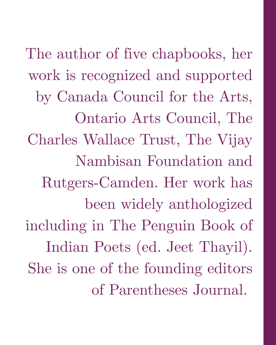 the4facedliar's tweet photo. Sneha Subramanian Kanta's poem "Un-Elegy, Or Triptych with Broken Sonnets" was selected as Highly Commended by judge Micheál McCann. Read more below about her work, and follow her on Instagram: SnehaSKanta, and on X: @SnehaKantaS https://t.co/WaiDmy4J9b
