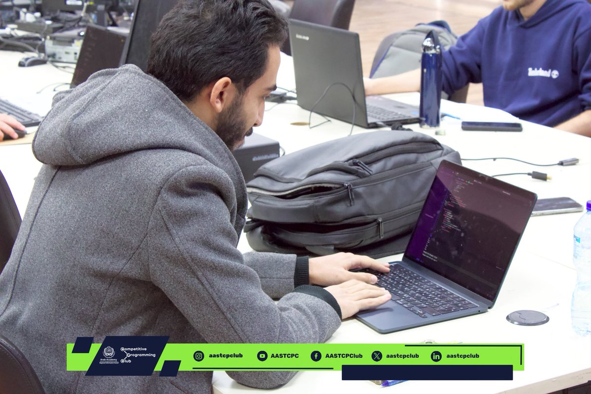 aastcpclub's tweet photo. ⚡️ Next season will be bigger, stronger, and even more exciting!
We can’t wait to see you there.
Whether you competed today or you are planning to start your journey soon.
We’re waiting for you 👀
#CPC #AAST #CompetitiveProgrammingClub #Contests #QUALIFICATIONS #RIC #CPClub
5/5 https://t.co/JtNOOi1bVD