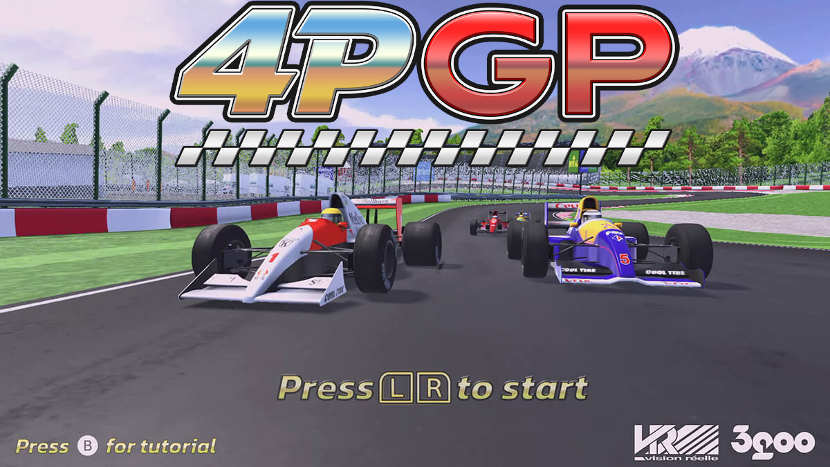 4PGP is now available on Nintendo Switch and Nintendo Switch 2 ! => 4pgp.com
The game is a love letter to 90's arcade racers, and we are proud to had been part it.🤩
Give it a try, it's fast and made with passion.
Thank you Vision Réelle and 3Goo for their trust!
