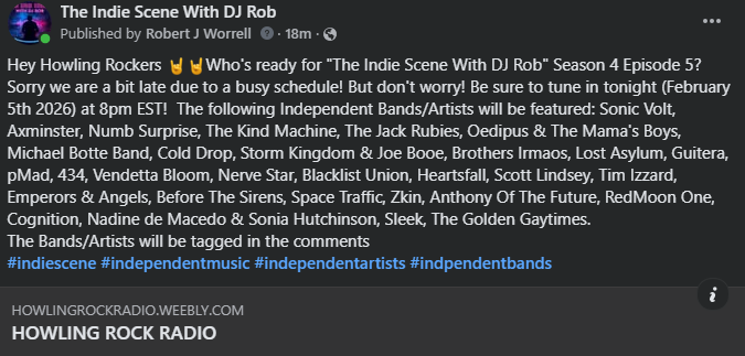 Howling Rock Radio tweet media
