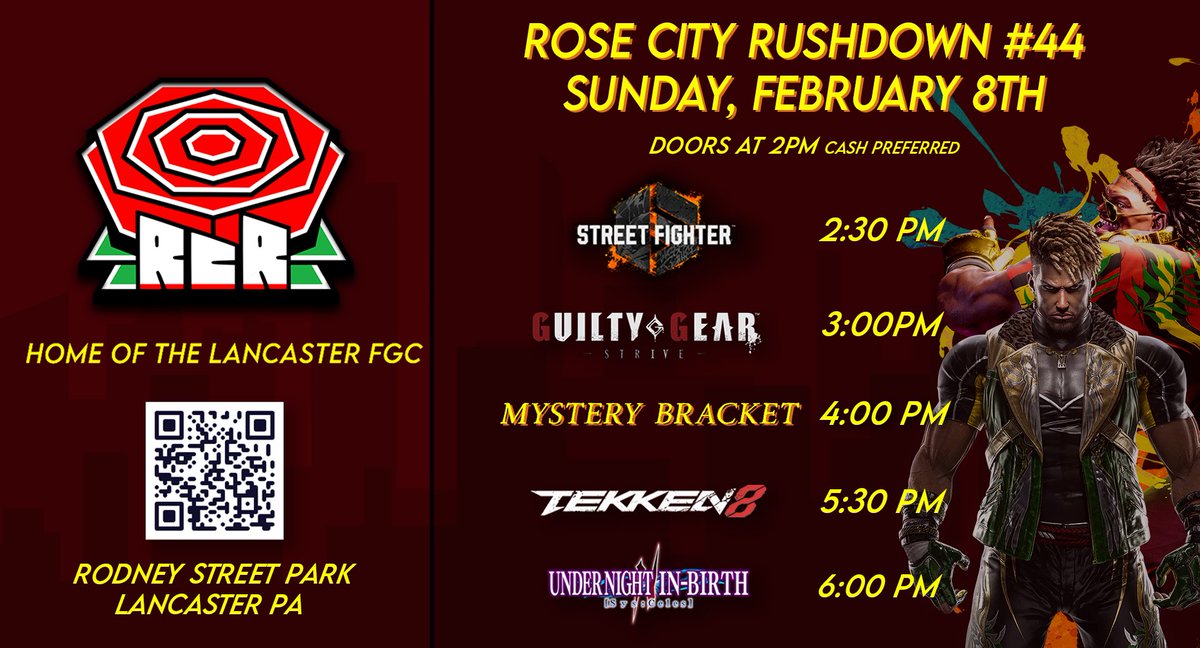 Red Rose FGC tweet media