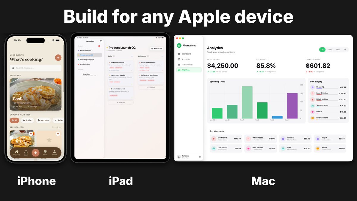 You can now build Mac apps with AI.

And iPad apps.
And iPhone apps.

One platform. All native Swift.

Nativeline 2.0 is live.

nativeline.ai