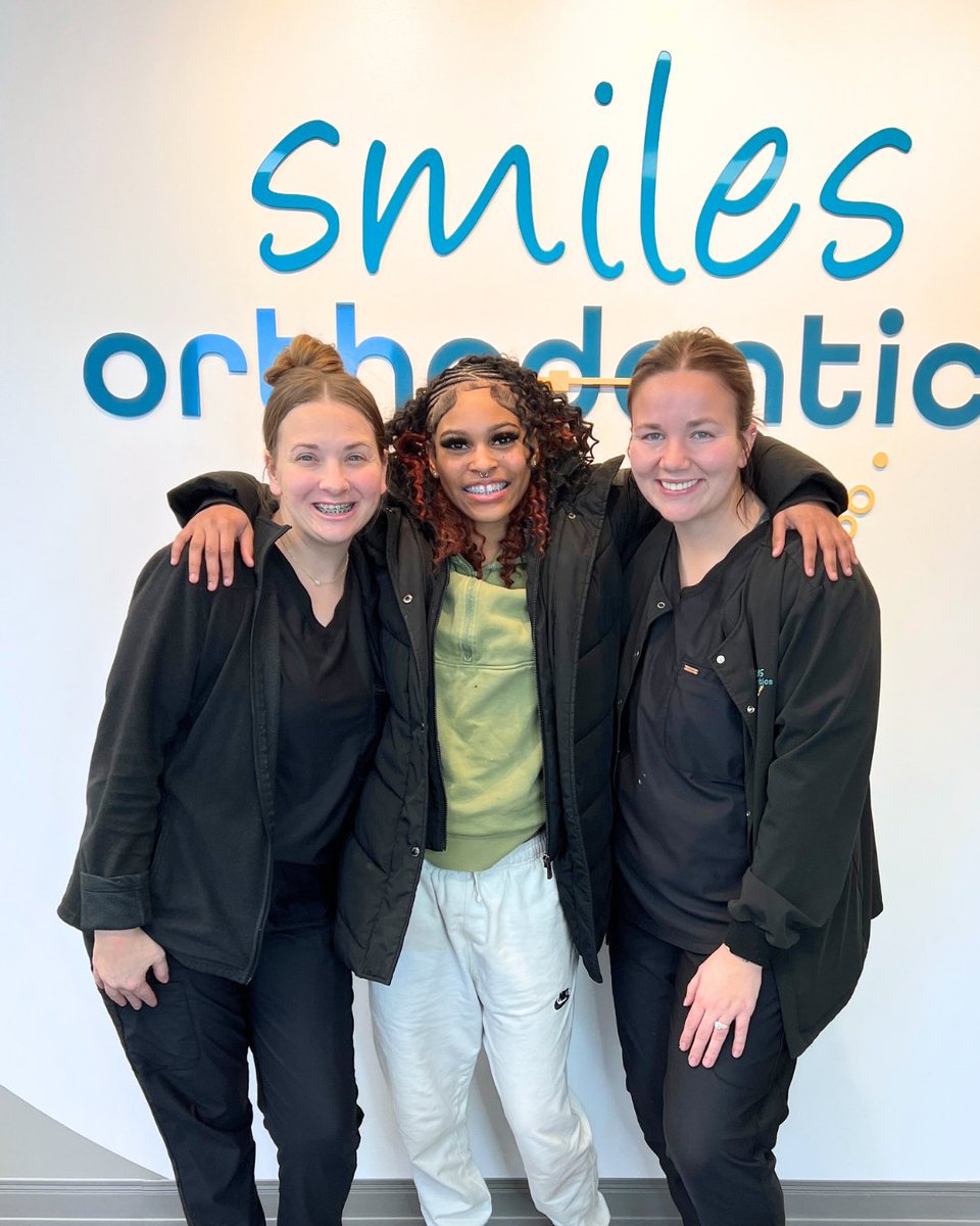 smilesortho's tweet image. Jay’Da started her braces journey with us at Smiles Orthodontics! 😁✨
We’re so excited to be part of her journey and can’t wait to see her beautiful smile transform! 🦷💙

#OrthodonticJourney #SmilesOrthodontics #Braces #WichitaKS