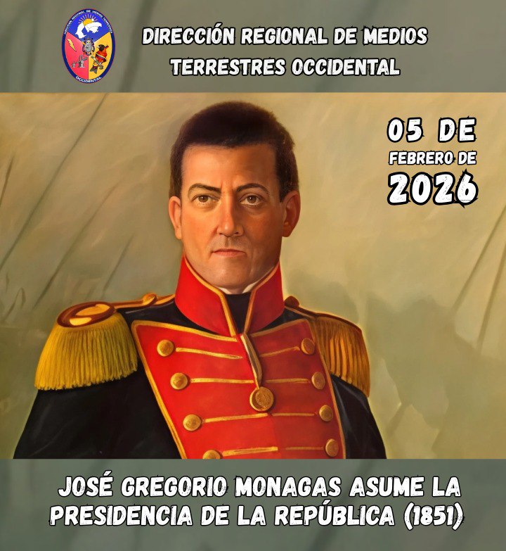 El General José Gregorio Monagas, presidente de Venezuela desde el 5 de febrero de 1851 hasta el 20 de enero de 1855, formó parte del periodo histórico venezolano conocido como el "Monagato", caracterizado por la alternancia en el poder con su hermano José Tadeo Monagas.