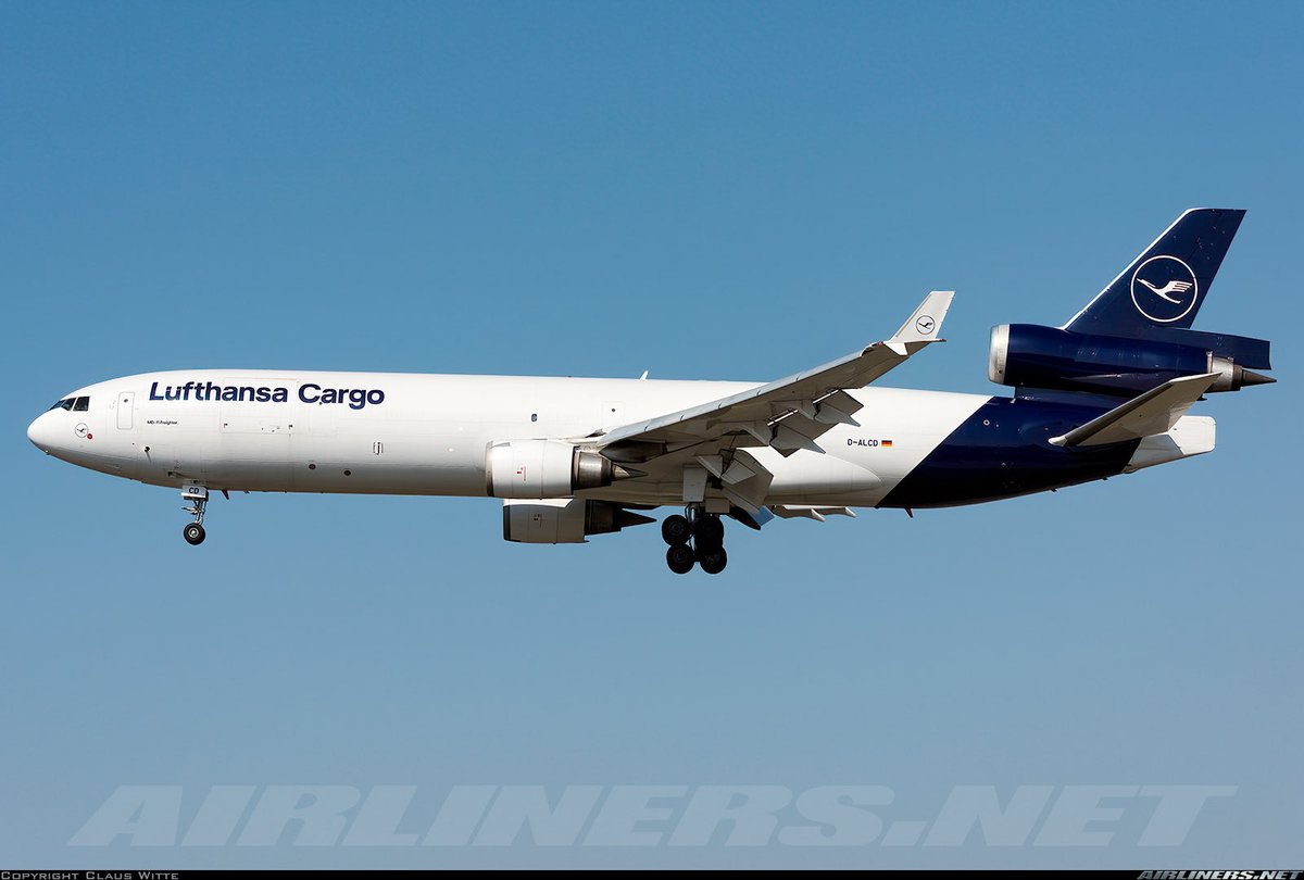 Lufthansa Cargo 
McDonnell Douglas MD-11F D-ALCD
FRA/EDDF Flughafen Frankfurt am Main
March 30, 2019
Photo credit Claus Witte 
#AvGeek #Airline #Aviation #AvGeeks #MD11 #Lufthansa #Frankfurt #EDDF <a href="/Airport_FRA/">Frankfurt Airport</a> <a href="/lufthansavintag/">Lufthansa Vintage</a> <a href="/lufthansa/">Lufthansa</a> #Lufthansa 🇩🇪