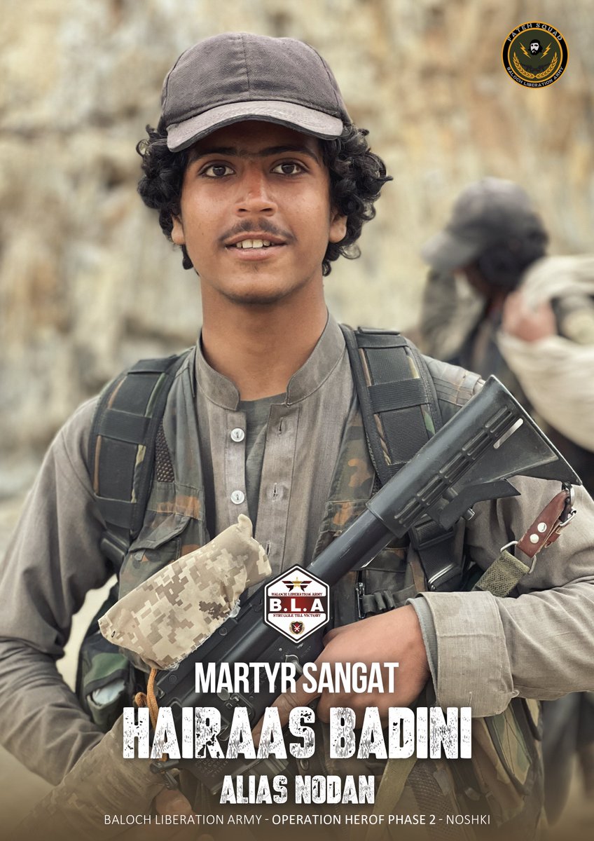 pakistanwalli's tweet photo. One of the BLA’s child-suicide attackers used in the attack in Balochistan, Pakistan earlier this week, with a U.S. military–left M4 Carbine in Afghanistan, likely purchased from the Taliban using India-provided funds.

FYI- @CENTCOM, @DeptofWar, @SecWar, @OfficialDGISPR, @StateDept, @usembislamabad