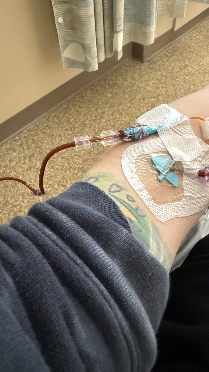 They’re injecting root beer into my veins