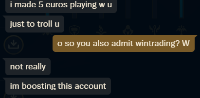 wiko2303's tweet photo. . @drewlevin this "proplayer" is toxic, admits to boosting accounts and ints the game (ID 7717809314)

can you ban please https://t.co/F4pzbtMwg4